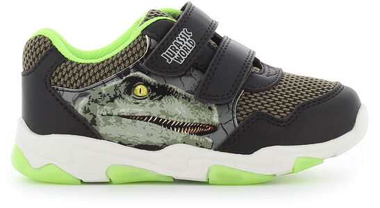 Jurassic World Blinkande Sneaker, Black/Light Green