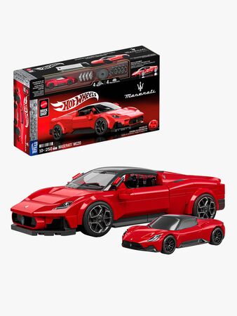 Mattel Brick Shop Hot Wheels Speed Series Byggset Maserati MC20 250 Delar