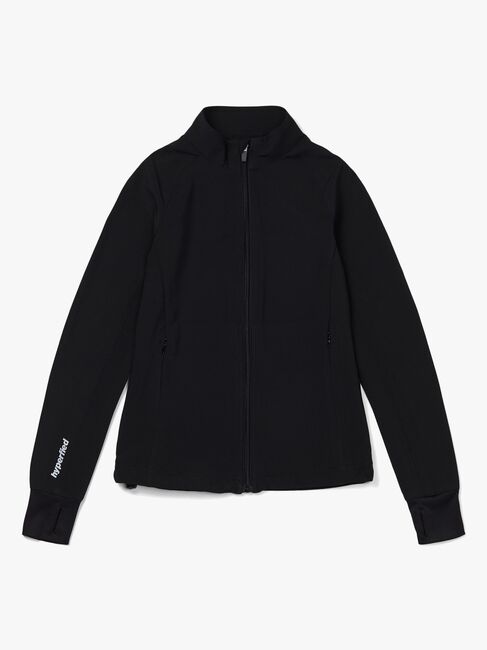 Hyperfied Zipped Running Jacket, Anthracite