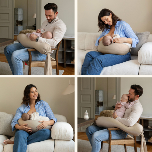bbhugme Amningskudde, Seashell Beige
