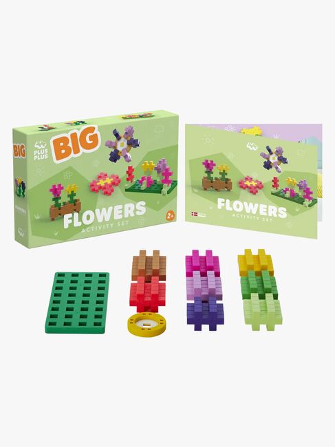 Plus-Plus BIG Activity Byggset Blommor 40 Delar