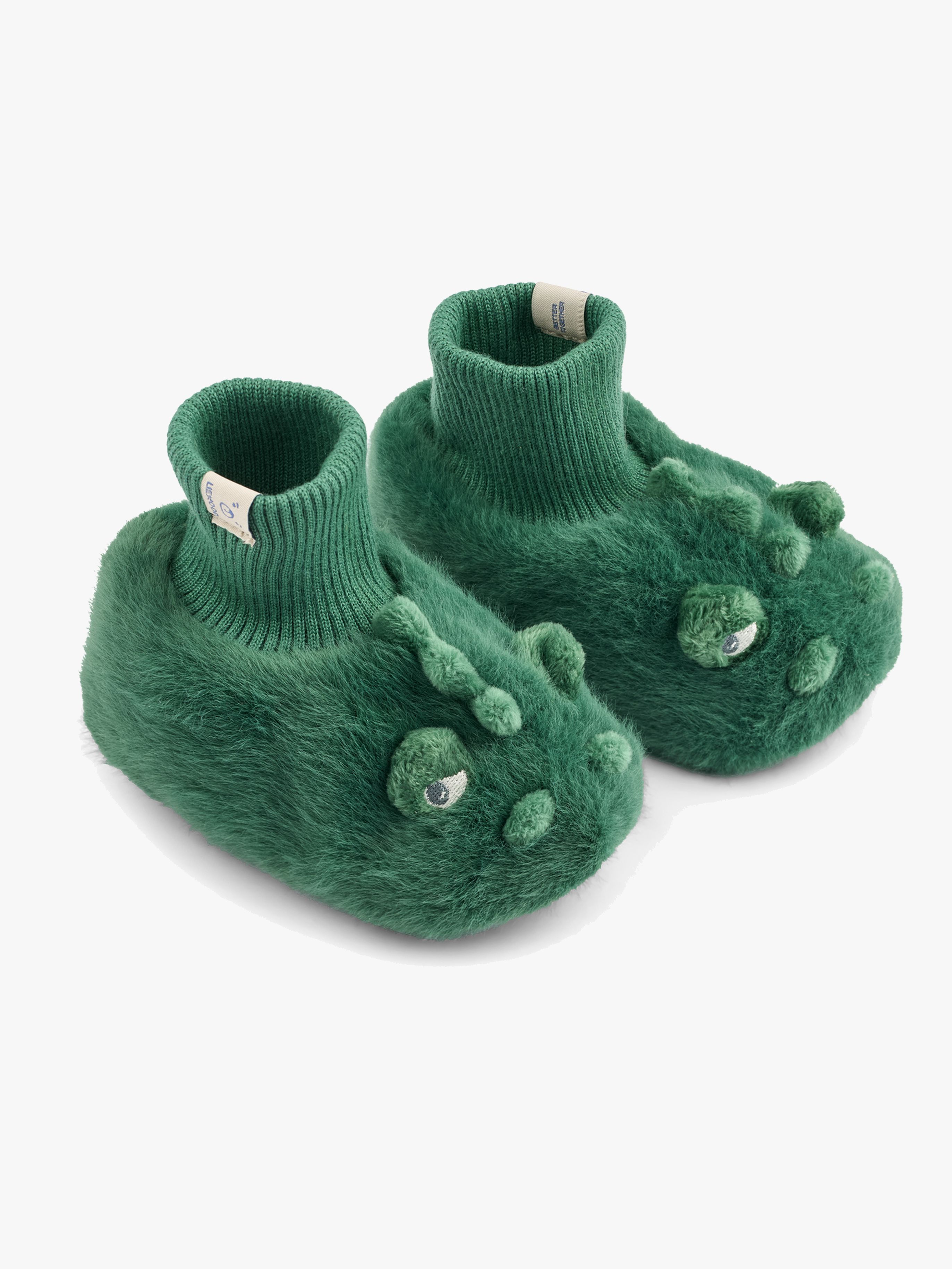 LIEWOOD Beth Crocodile Plush Inneskor, Garden green, 20-21