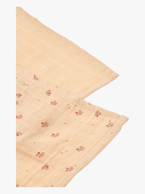 LIEWOOD Lewis Muslinfilt 2-Pack, Butterfly/Apple blossom mix