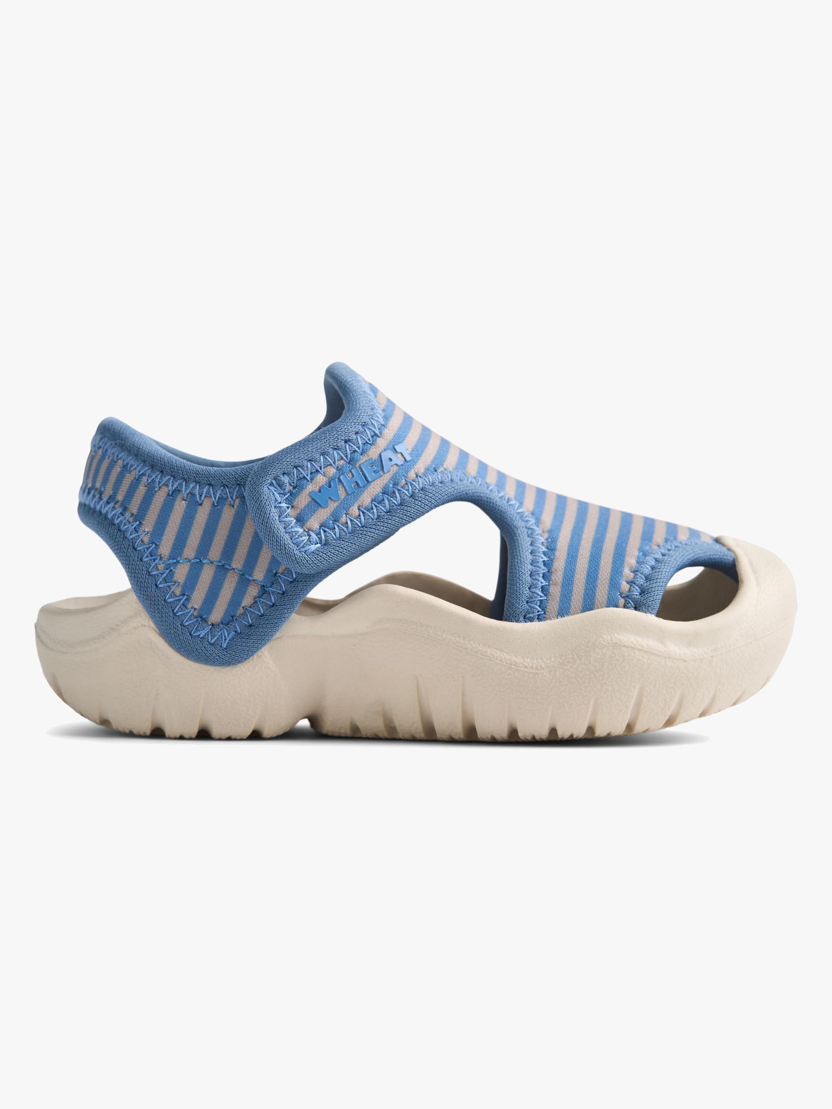 Wheat Bani Sandaler, Blue/Swim Stripe, 28
