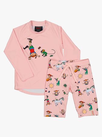 Geggamoja UV-Set Pippi Långstrump, Rosa