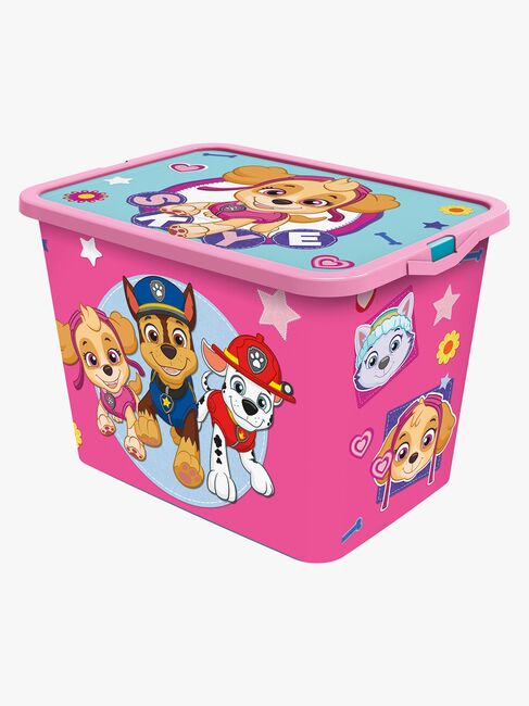 Paw Patrol Förvaringsboxar Set 23l & 7l, Rosa