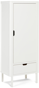 Sebra Garderob Single Door, Classic White