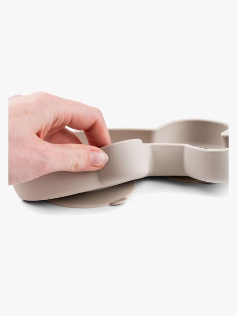 Done By Deer Stick & Stay Silikontallrik Lalee, Sand