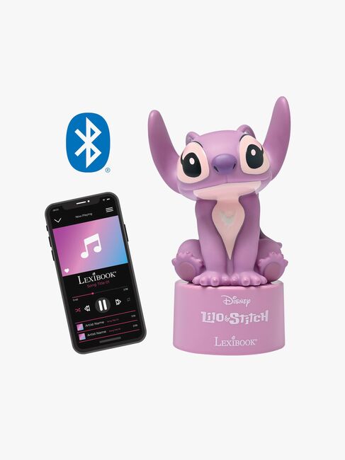 Disney Stitch Bluetooth-högtalare med Nattlampa Angel