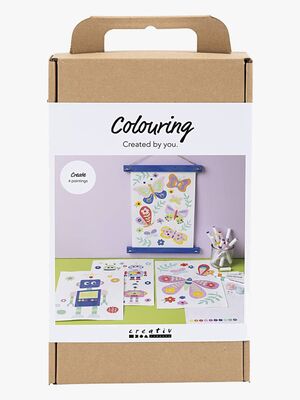 Creativ Company Pysselset Färgläggning Glada Färger