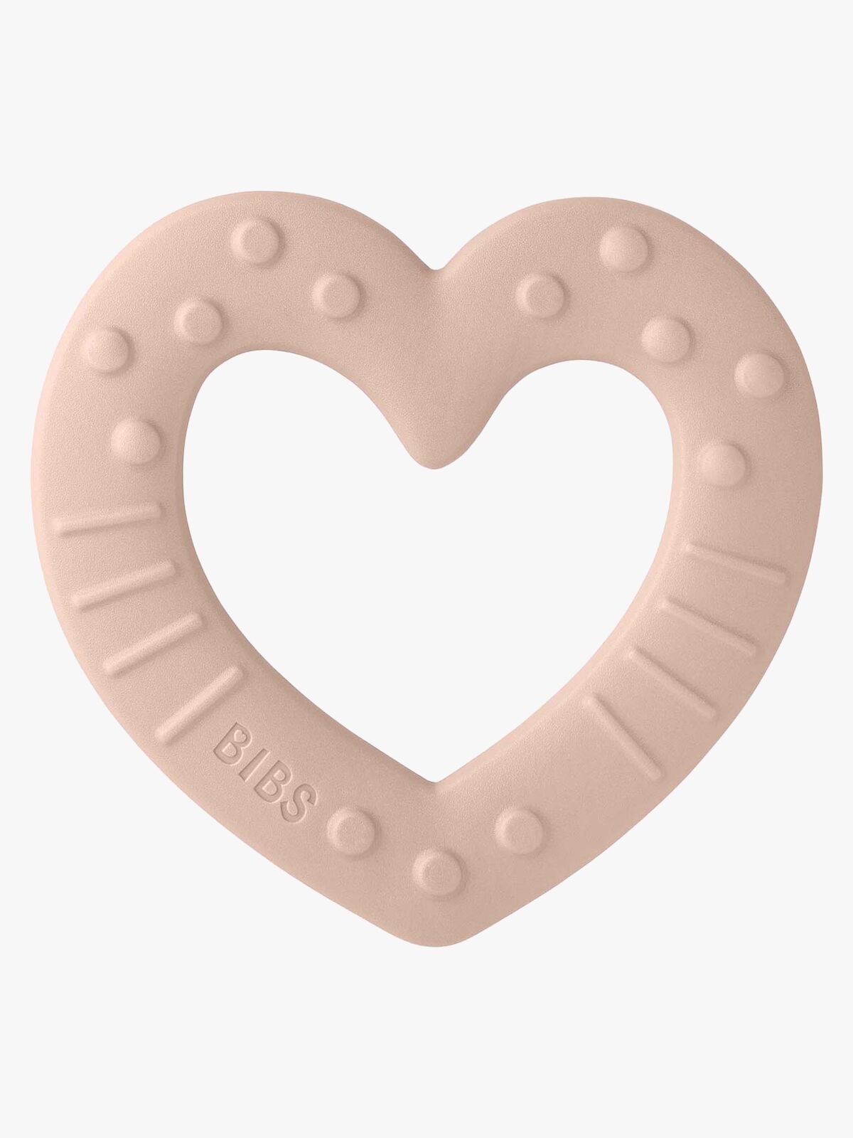 BIBS Baby Bitie Bitleksak Heart,  Blush