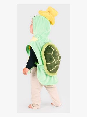 Den Goda Fen Kostüm Herr Schildkröte 86-110 cm, Grün
