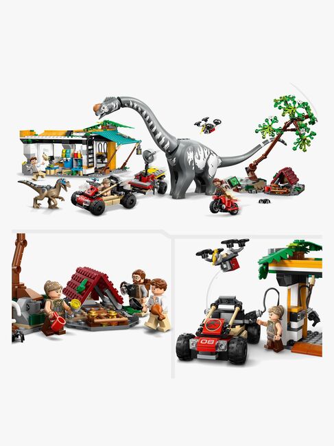 LEGO Jurassic World 76973 Spårningsuppdrag med raptor och titanosaurus