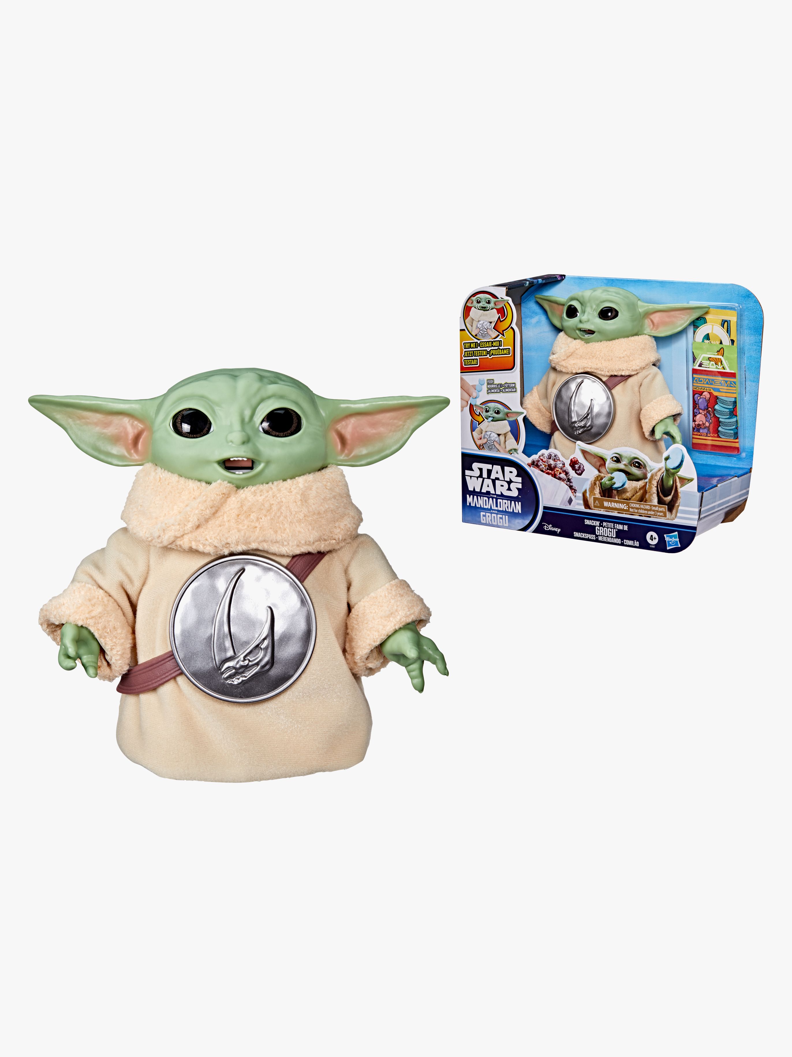 Star Wars The Mandalorian &  Grogu Interaktiv Figur Snackin' Grogu