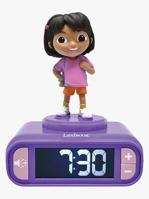 Dora The Explorer Väckarklocka med Nattlampa