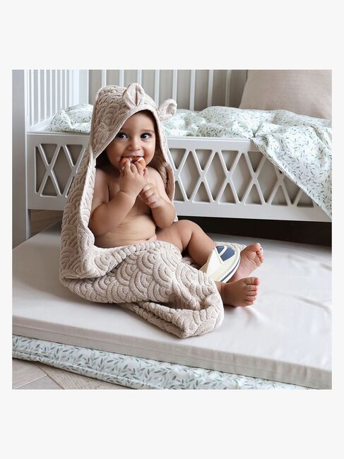 Cam Cam Copenhagen Junior Handduk med Huva, Almond