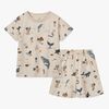 LIEWOOD Ilford Pyjamas 2-Delat Set, Sea creature/Sandy
