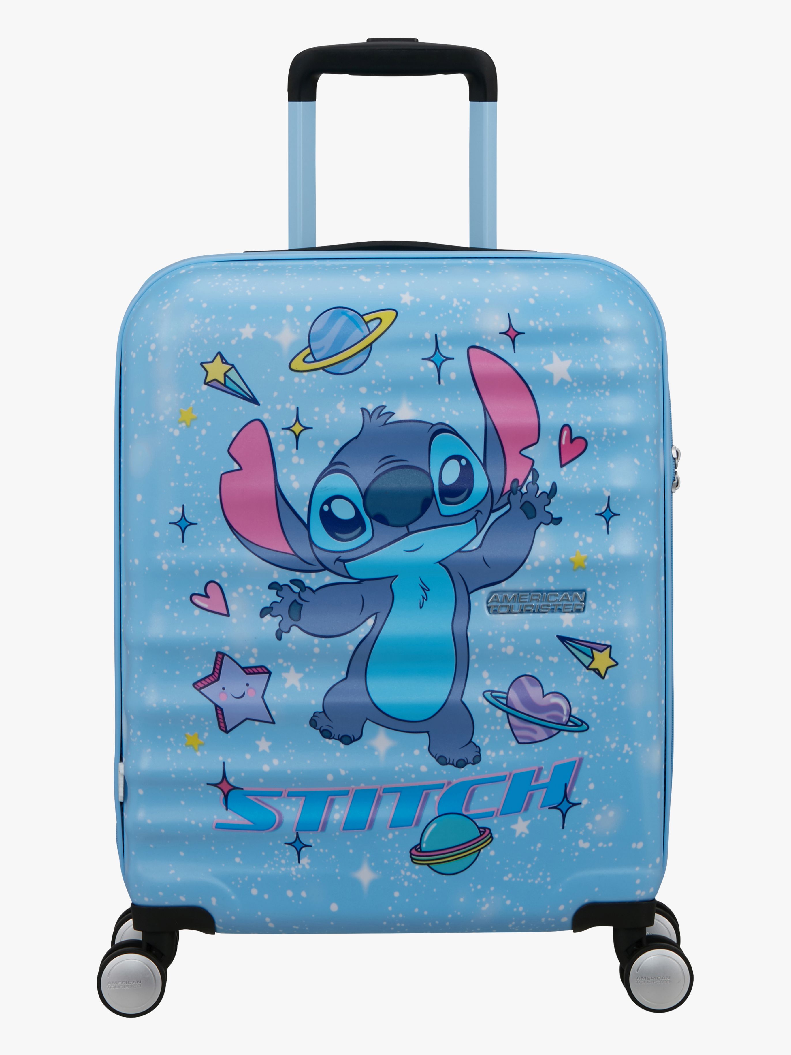 American Tourister Wavebreaker Disney Spinner Resväska 35L, Stitch Universe