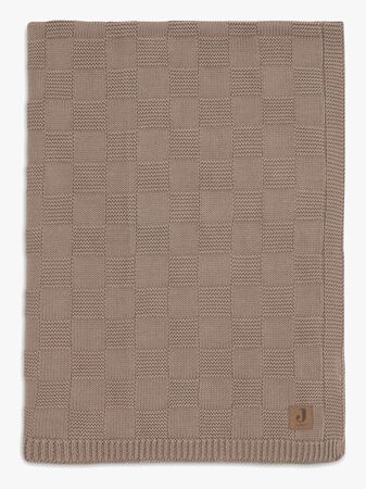 Jollein Filt 75x100 cm Box Knit, Milky Coffee