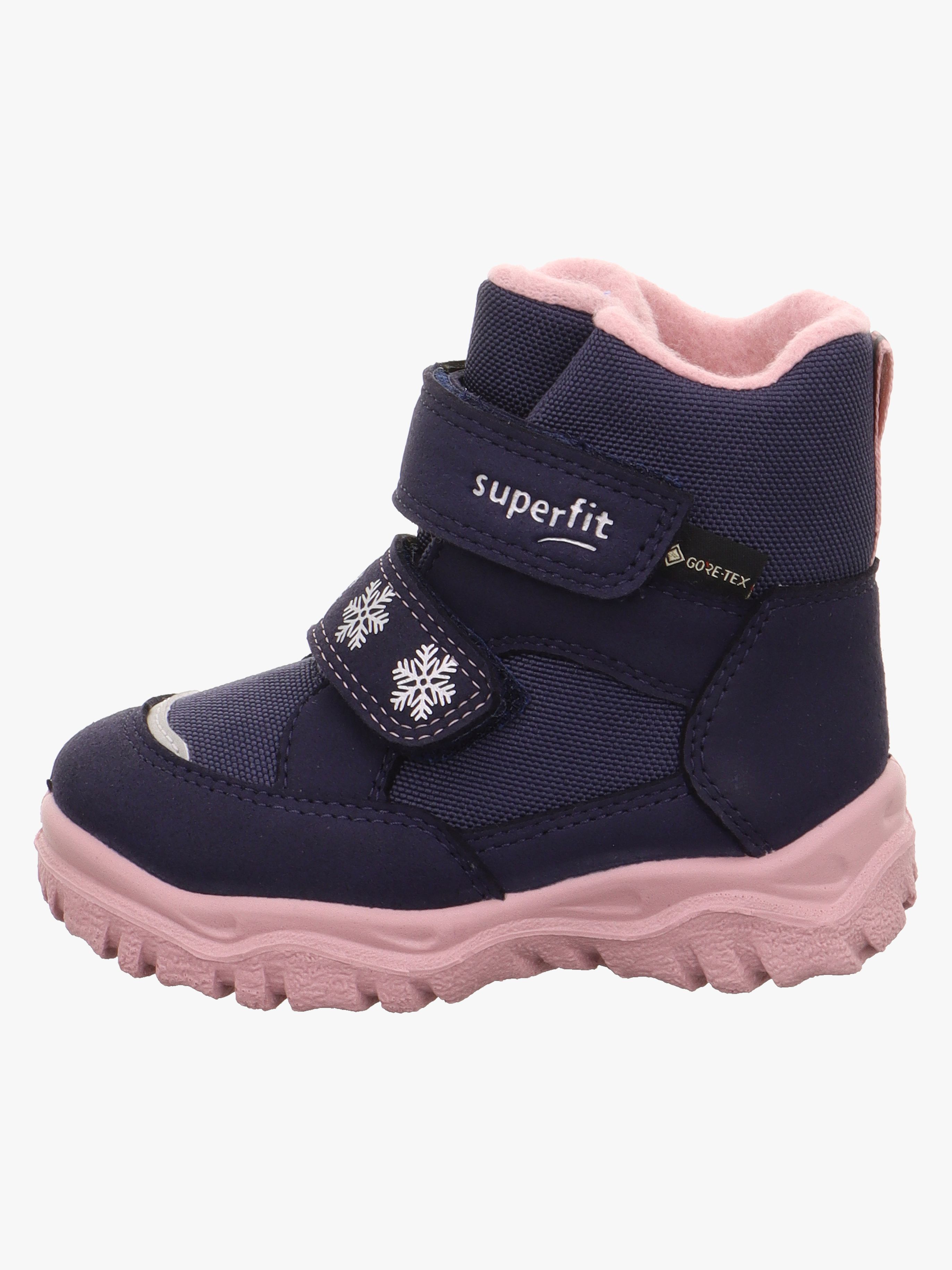 Superfit Husky1 Vinterkängor, Blue/Pink, 25