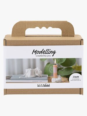 Creativ Company Pysselset Modellera Ljushållare