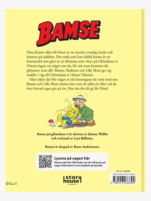 Bamse och Glömskans Ö