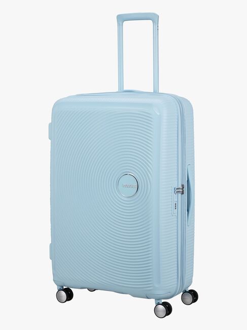 American Tourister Soundbox Spinner Resväska 97L, Pastel Blue