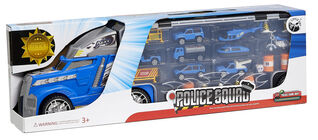 Alex's Garage Police Squad Lastbil med Fordon