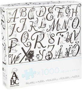 Mumin Pussel Alfabet 1000 Bitar