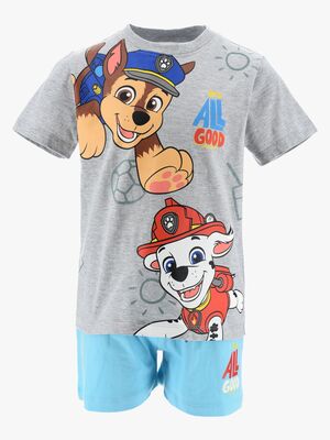 Paw Patrol T-Shirt Und Shorts Set, Hellgrau