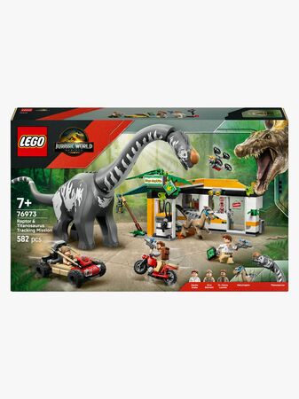 LEGO Jurassic World 76973 Spårningsuppdrag med raptor och titanosaurus