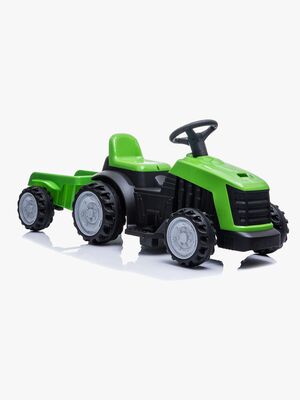 Azeno Eltraktor Med Släp, Grön