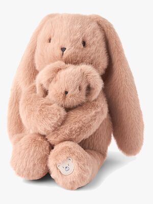 Liewood Kuscheltier Kaninchen Mama Und Baby Berto, Rosa