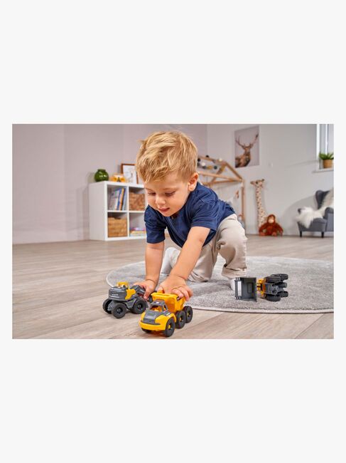 Dickie Toys Volvo Anläggningsfordon 3-Pack