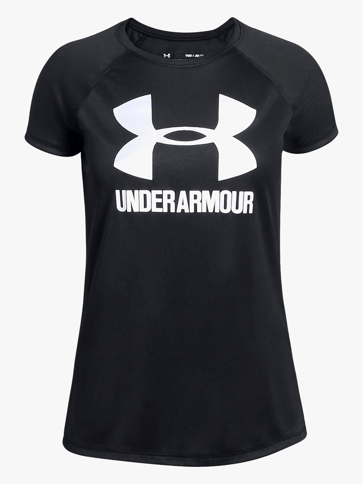 Under Armour Big Logo Tee Solid SS Träningströja, Black