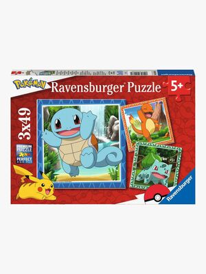 Ravensburger Pussel Pokémon 3x49 Bitar