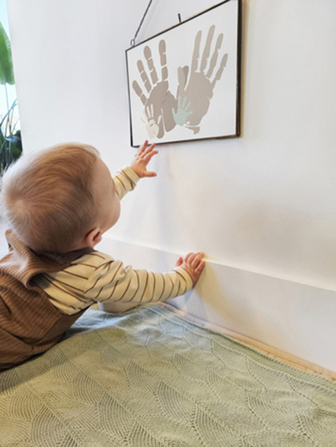 BamBam Familj Handavtryckskit med 4 Färger