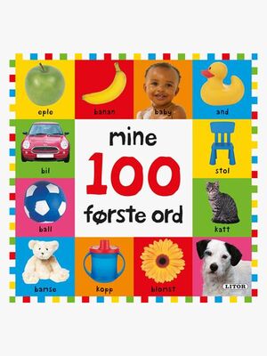 Egmont Mine 100 Første Ord Pekebok