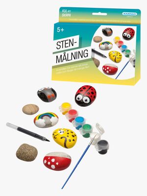 Egmont Kärnan Kul Att Skapa Pysselset Stenmålning