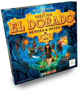 Quest for El Dorado: Heroes & Hexes sällskapsspel