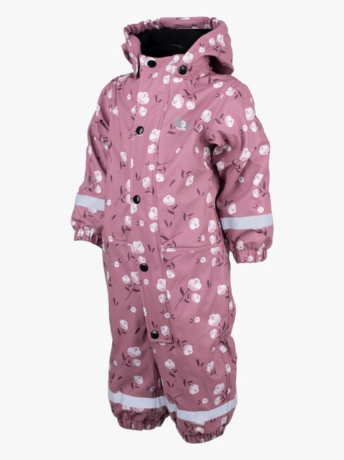 Lindberg Lekhyttan Fodrad Regnoverall, Dahlia/White