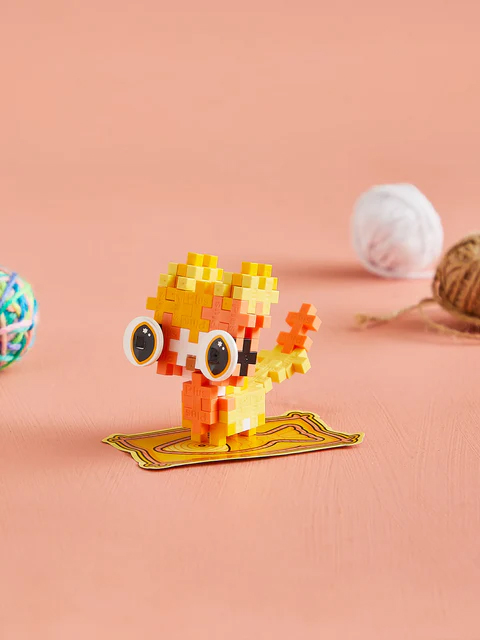 Plus Plus Byggset med Djur 6-Pack