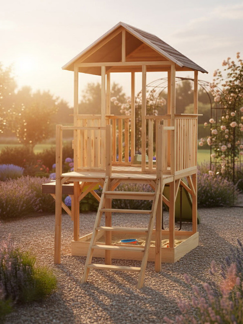 EXIT Panorama Lekstuga med Rutschkana & Sandlåda 550