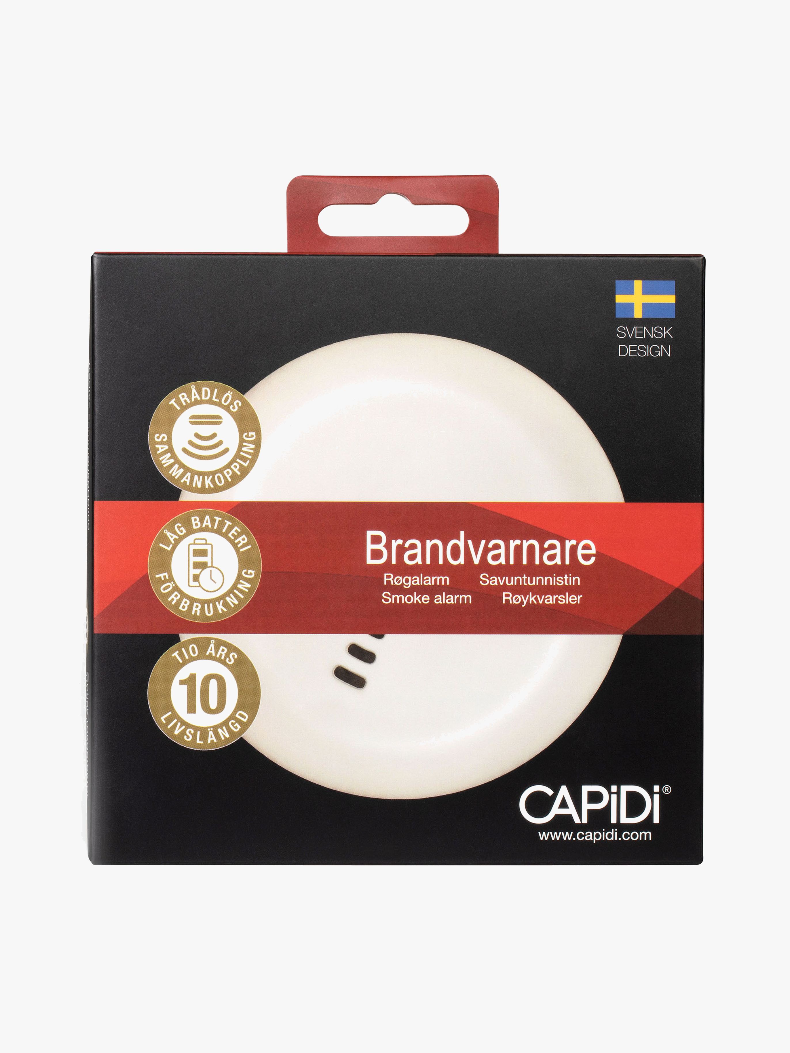 CAPiDi Brandvarnare 1-pack