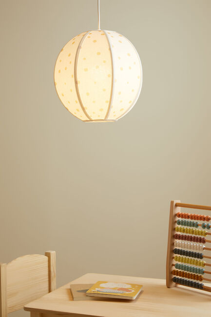 Minitude Taklampa Prick, Beige