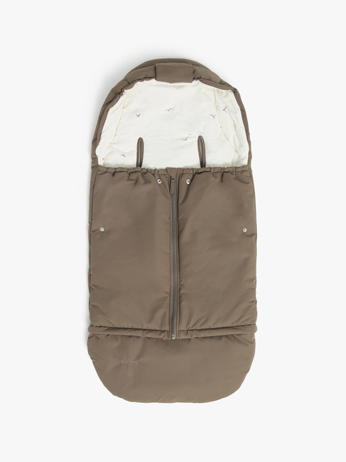 Beemoo Light Åkpåse inkl. Förlängning, Taupe Swallow