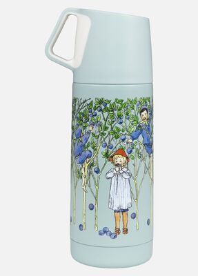 Elsa Beskow Isolierflasche, Grün