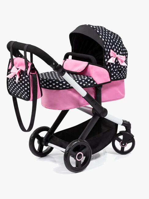 Bayer Design Xeo Dockvagn, Svart/Rosa