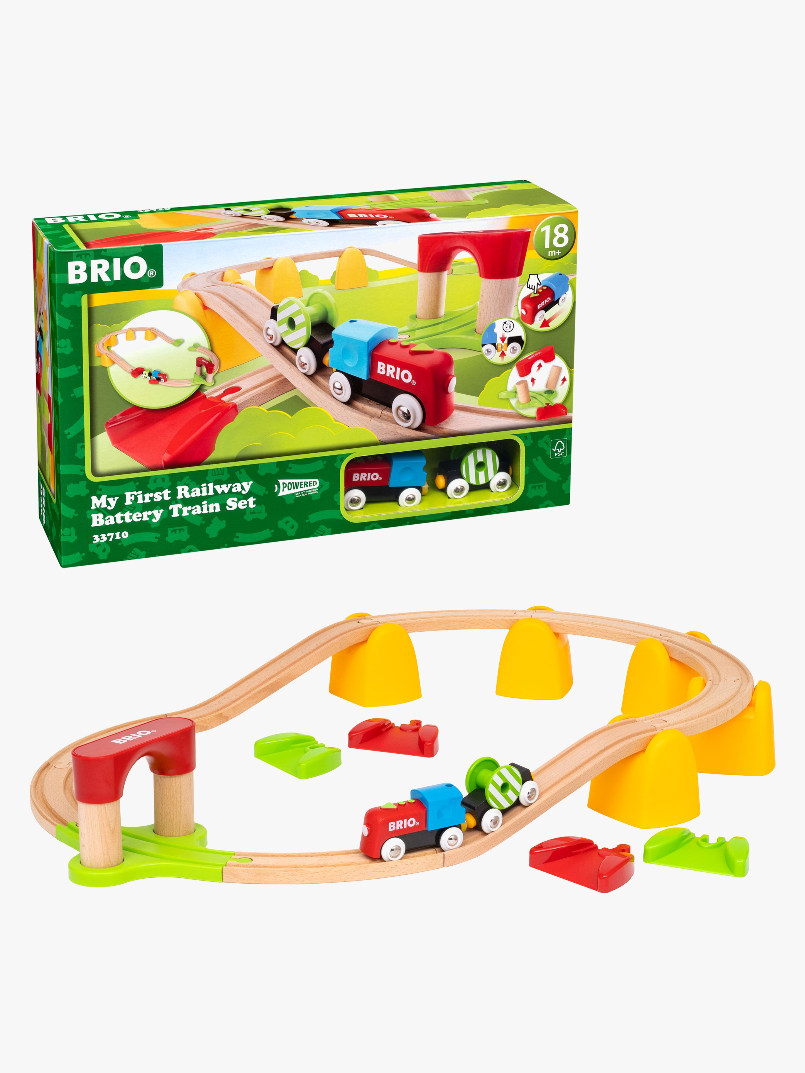 BRIO 33710 Min Första Järnväg – Batteridrivet Tågset