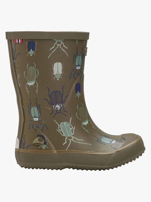 Viking Indie Print Gummistövlar, Khaki/Linen